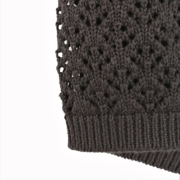 TWIK Black crochet top - Picture 2 of 2